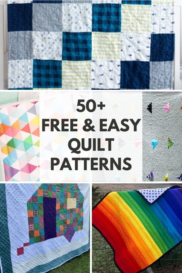 50 Plus Free and Easy Quilt Patterns