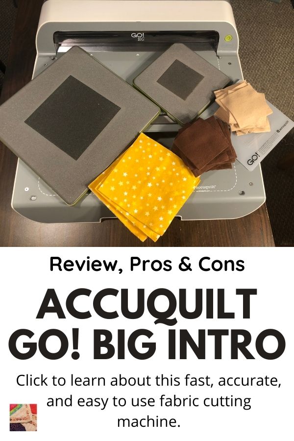 Accuquilt Go! Big Demo with Pros & Cons