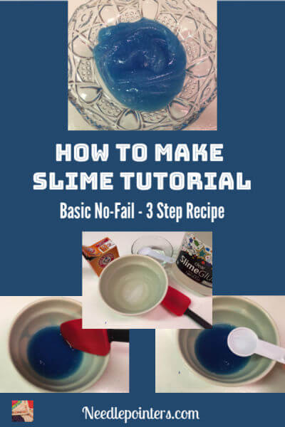 Simple No-Fail Slime Recipe - pin