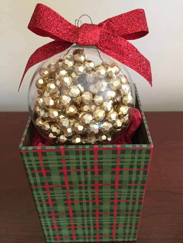 Bead Garland Christmas Ornament - On Box