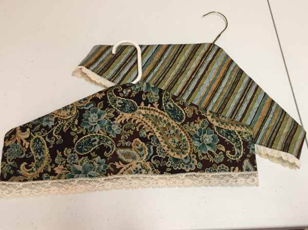 Clothes Hanger Covers finished