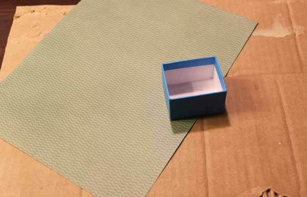 Decoupage Boxes with Scrapbook Paper Tutorial