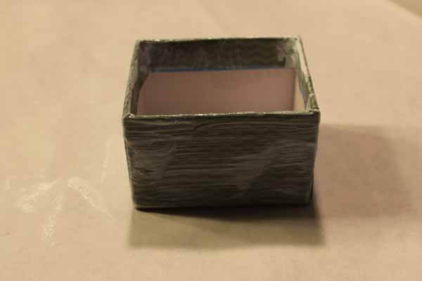 Decoupage Boxes with Scrapbook Paper Tutorial