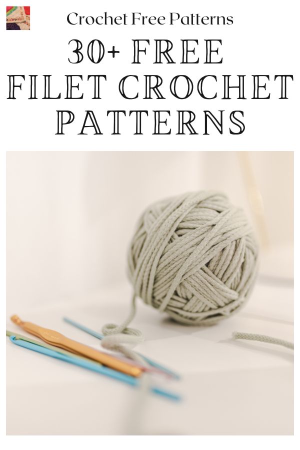 Over 30 Free Filet Crochet Patterns