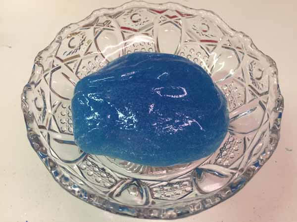 Simple No-Fail Slime Recipe - Mixed in Bowl