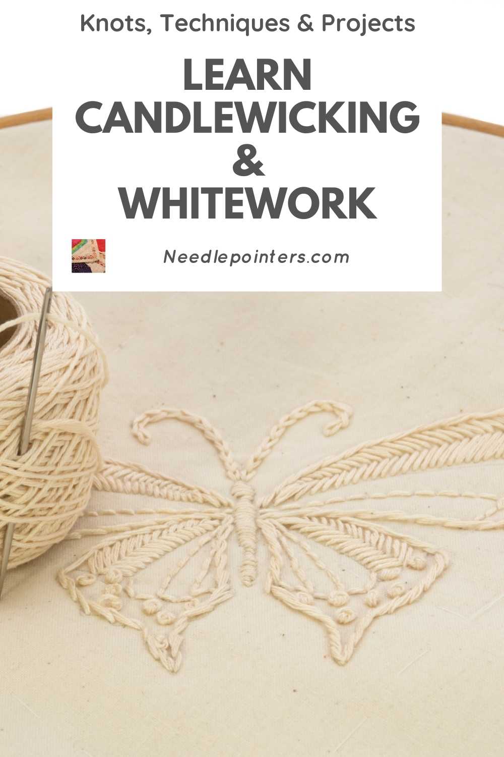 The History and Technique of Candlewicking and Whitework