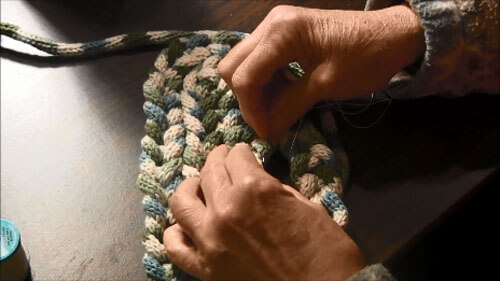 Spool Knit Rug - Pickup One Side