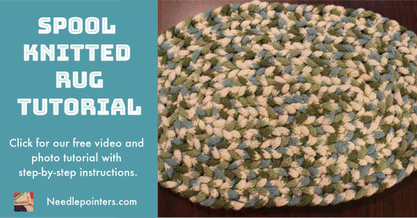 Spool Knit Rug