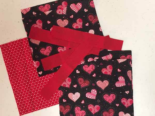 Valentines Tissue Box Cover - Cutting