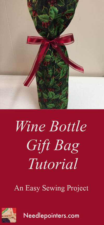 personalised wine bottle gift bags