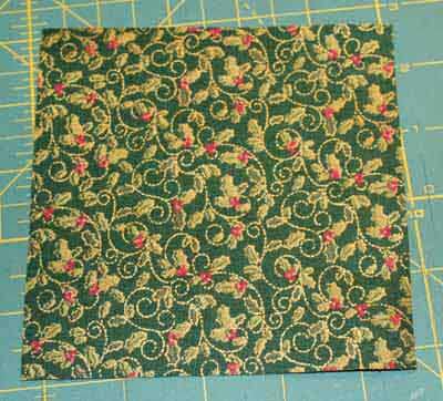 Fabric Snowflake - Cut Squares