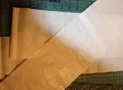 Fabric Snowflake - Heat n Bond