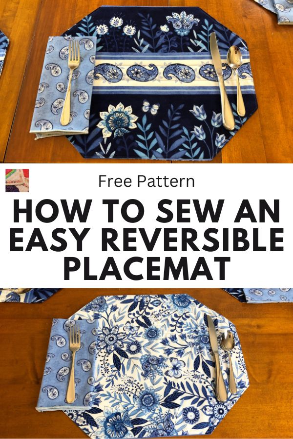 Easy Placemat Tutorial Pin