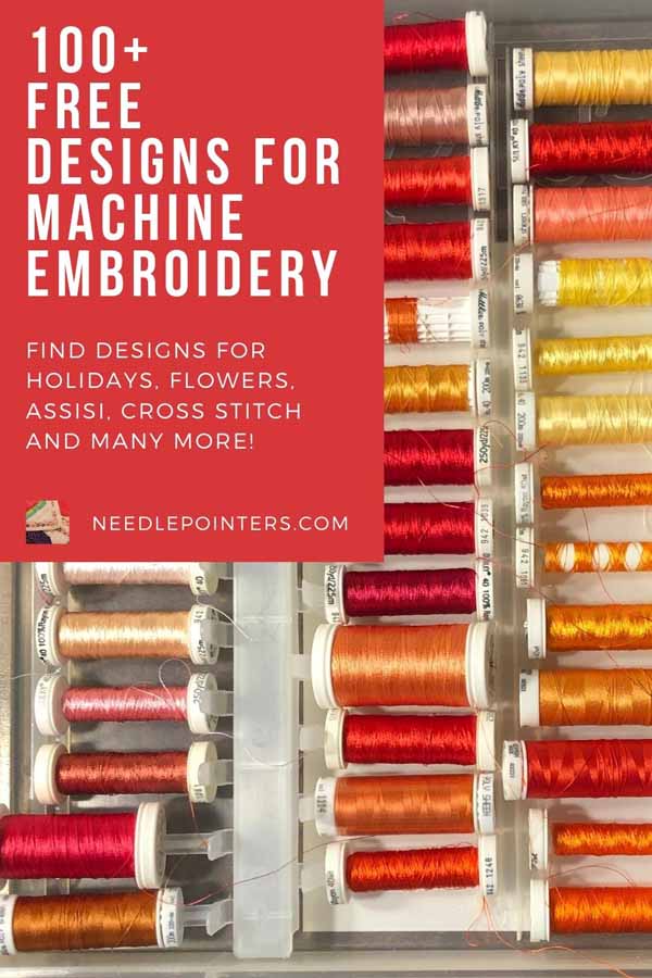 Free Machine Embroidery Designs | Needlepointers.com