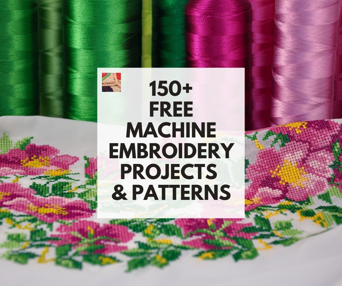 Free Machine Embroidery Projects, Patterns, and Designs