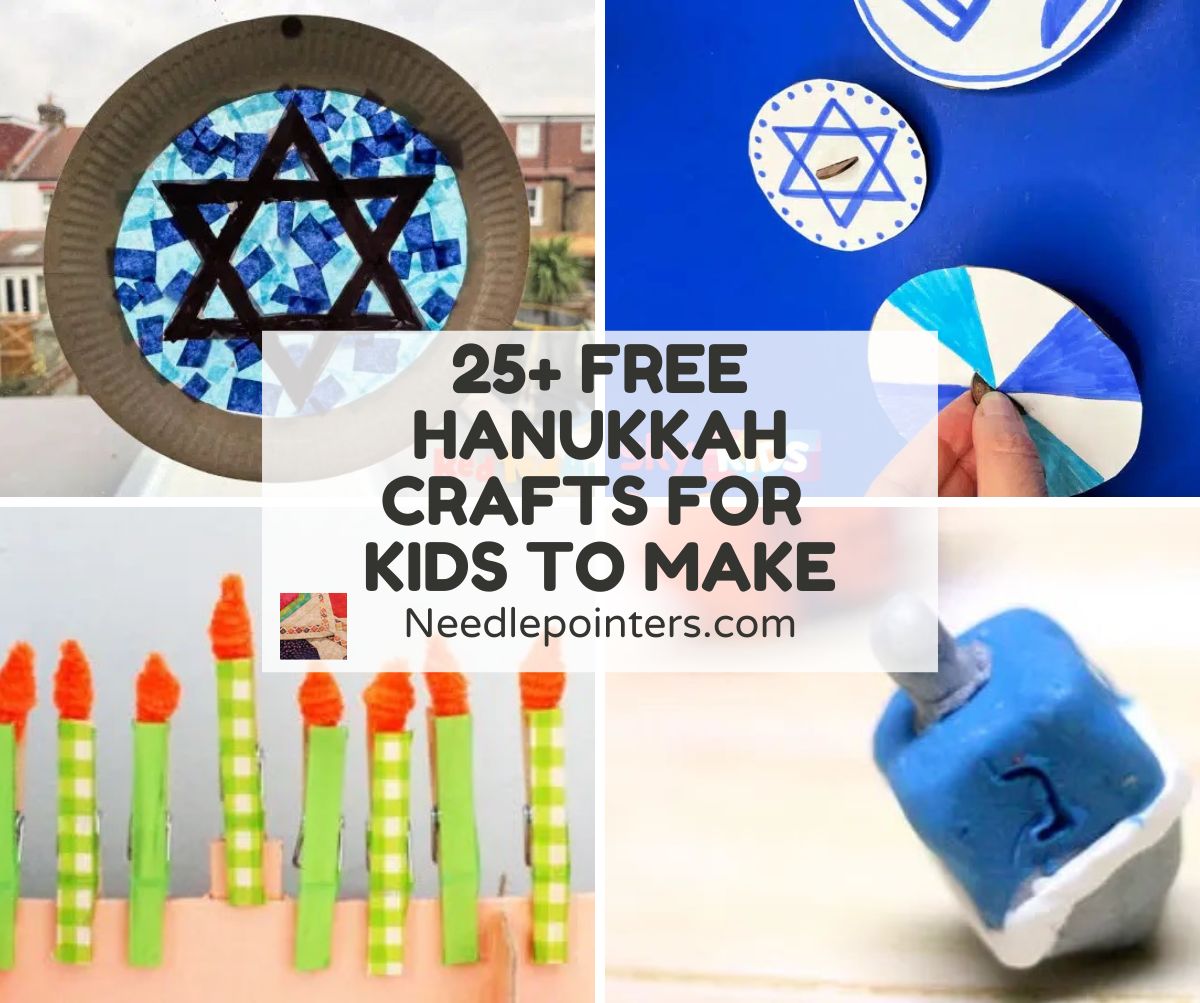 Make Cute Chanukah Decorations From Popsicle Sticks! - creative jewish mom