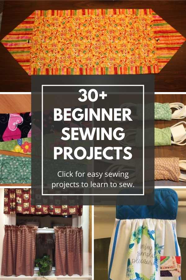 30+ Free Easy Beginner Sewing Projects and Patterns for Adults and Kids