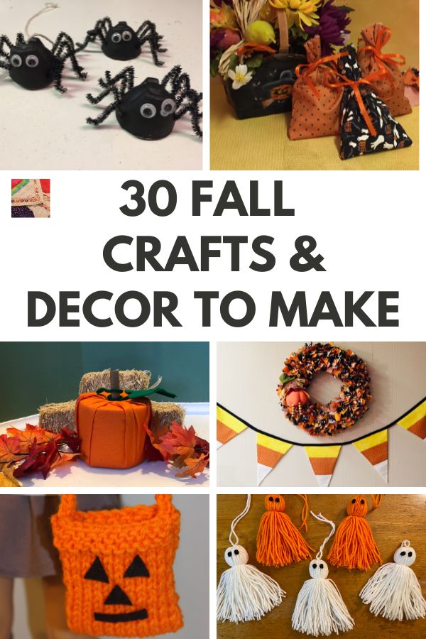30 Fall Crafts & Decor -pin
