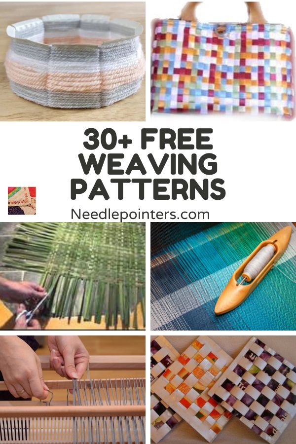 30+ Free Weaving Patterns