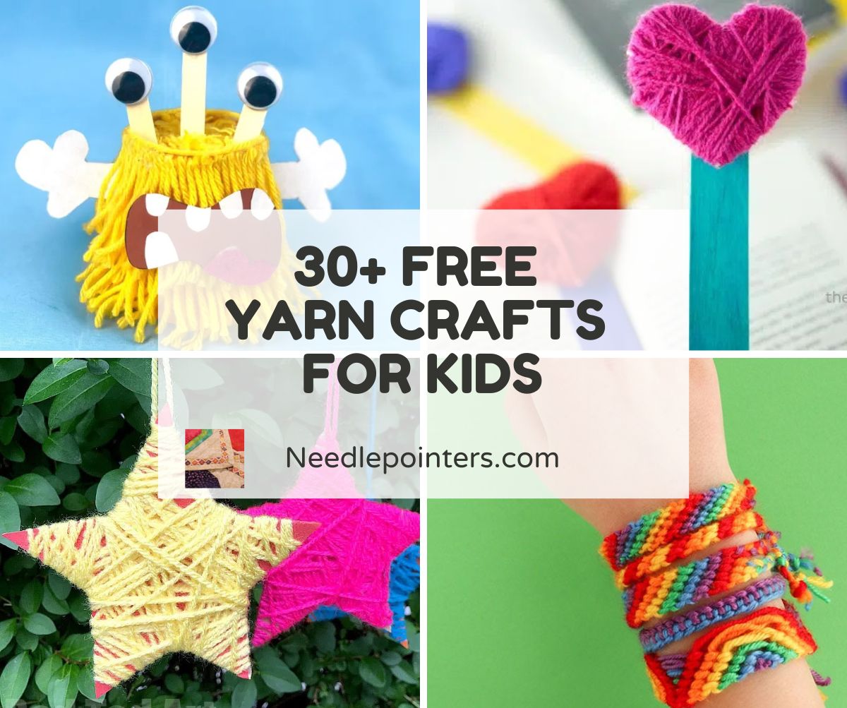 Yarn crafts for kids - The Craft Train