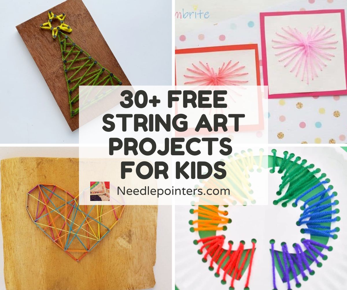 Easy DIY String Art Gift Idea (Perfect for Kids!) - The Homes I