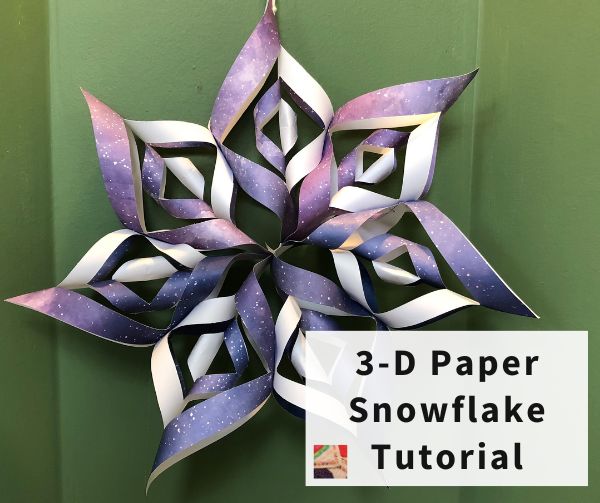 How To Make A Foam Snowflakes  Diy christmas snowflakes, Paper