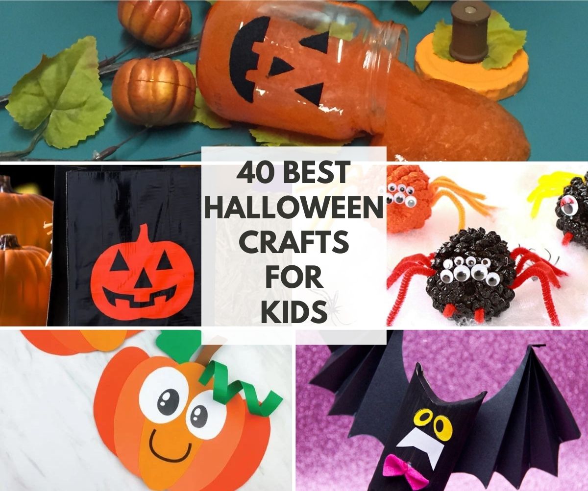 40+ Best Halloween Crafts for Kids | Needlepointers.com