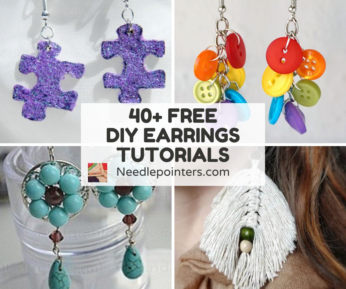 Make Your Own Earrings: 40+ Diy Earrings 