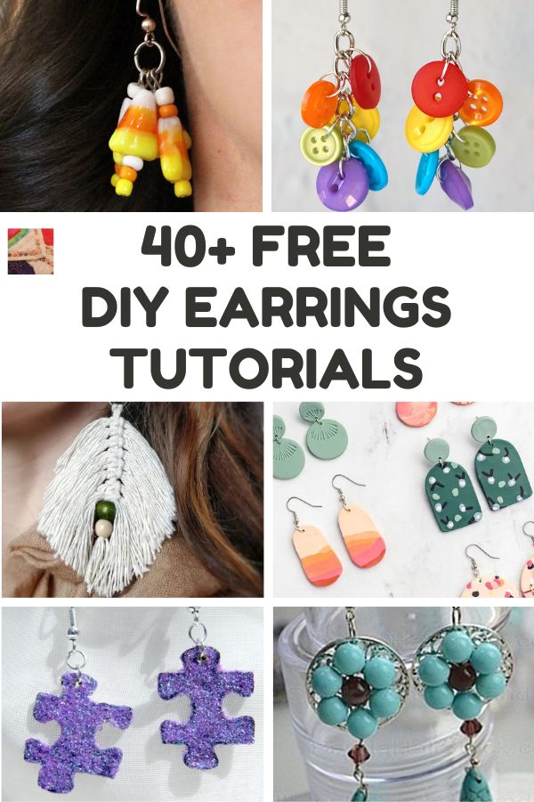 Make Your Own Earrings: 40+ DIY Earrings