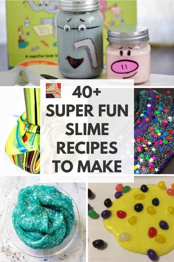 Easy Slime Recipe with Borax Story - Little Bins for Little Hands