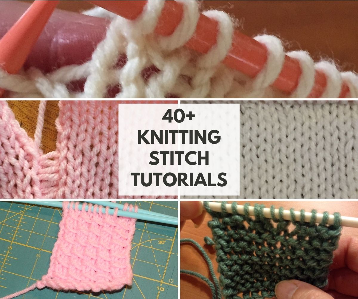 Knitting Stitches and Knitting Stitch Patterns | Needlepointers.com