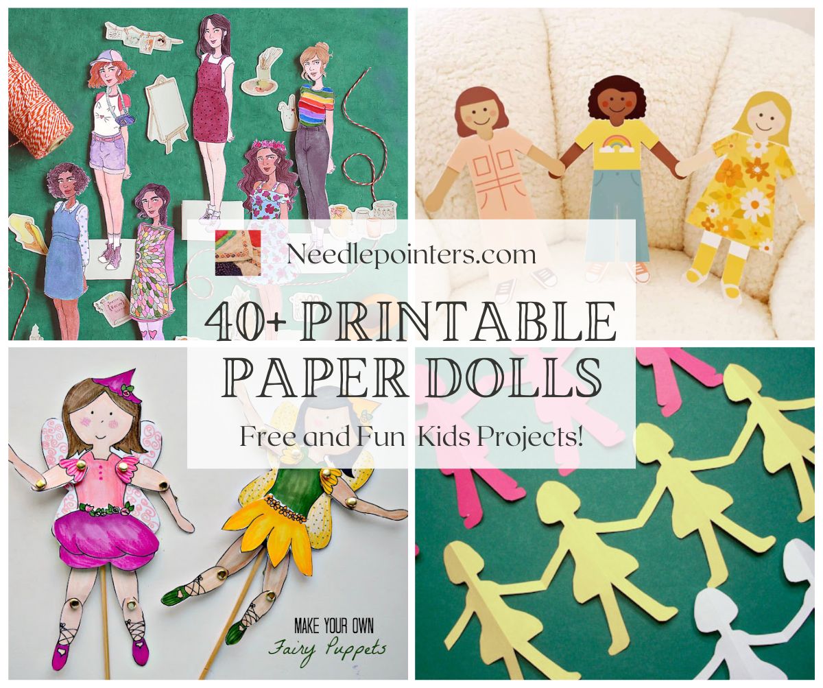 Printable Paper Dollhouse and Paper Dolls Busy Book & -   Paper dolls,  Free printable paper dolls, Paper doll printable templates