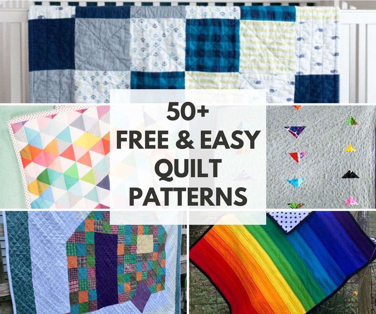 50 Plus Free and Easy Quilt Patterns | Needlepointers.com