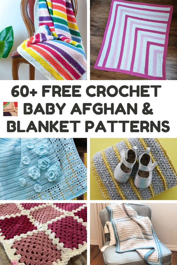 OVER 60 FREE CROCHET BABY AFGHAN AND BLANKET PATTERNS