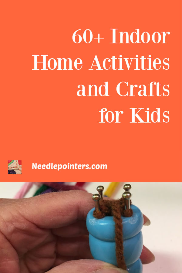 60+ Indoor Home Activities and Crafts for Kids - pin