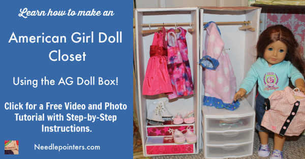 american girl doll closet