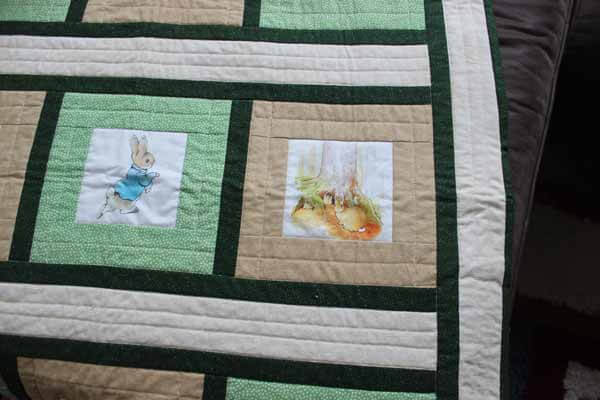 Beatrix potter baby discount quilt