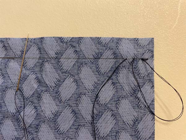 How To Hand Sew A Backstitch 