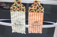 Kitchen Towel with Quilted Holder - WeAllSew