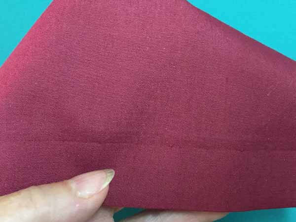 Blind Hem Stitch Tutorial - Closeup Matching Thread