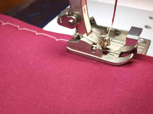 Blind Hem Stitch Tutorial - Stitching