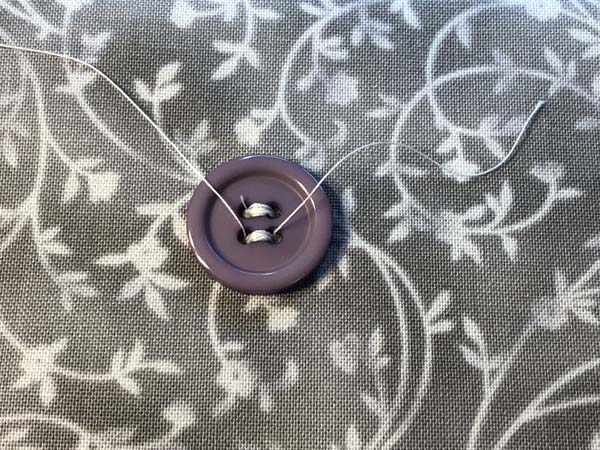 How to Sew Buttons with the Sewing Machine Button Stitch ...