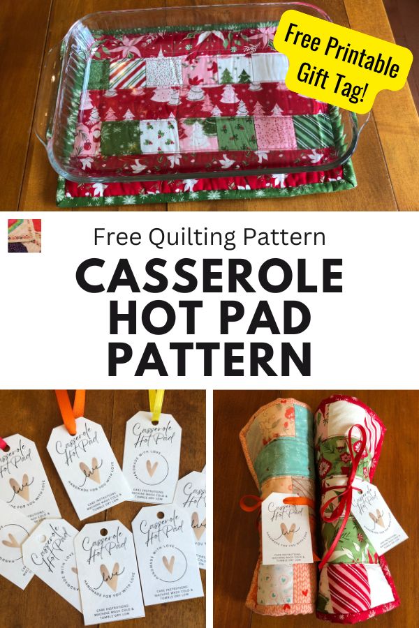 Casserole Hot Pad Pattern - pin