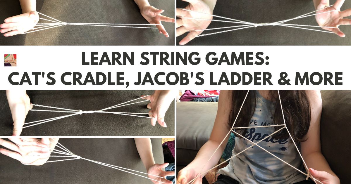 How to Play Cat's Cradle Game & Other String Games | Needlepointers.com