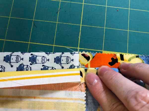 Charm Pack Quilt Pattern - Four Patch Block Match Seams