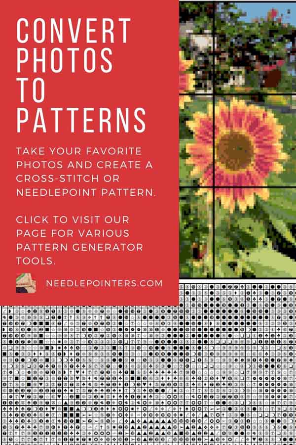Cross Stitch Needlework Pattern Generators Needlepointers Com