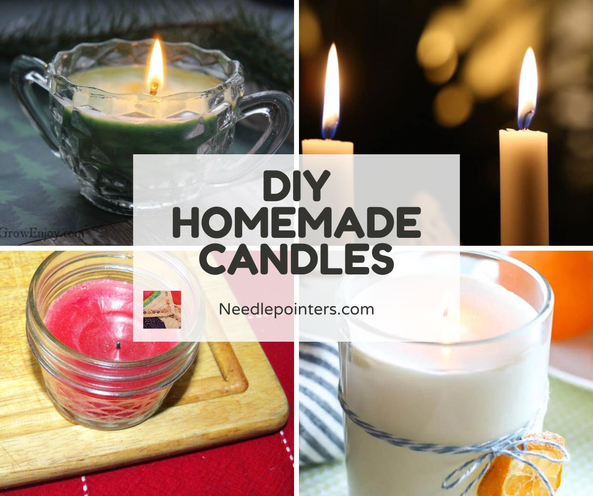 How to Make Homemade Candles | Needlepointers.com