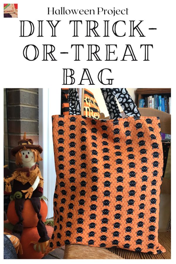 How to make fabric trick-or-treat bags | Needlepointers.com