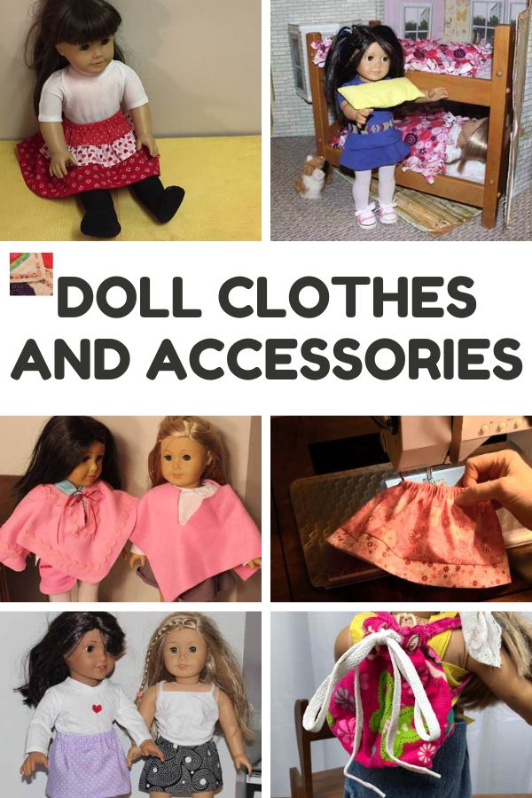 DOLL CLOTHES AND ACCESSORIES