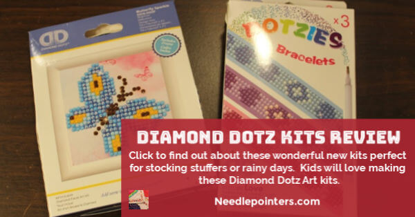 Diamond Painting kit with frame - Ever Living Rainbow (Diamond Dotz)